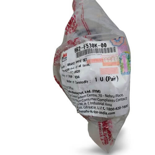 Yamaha BRAKE SHOE RAYZR DISC MODLE REAR - Image 2