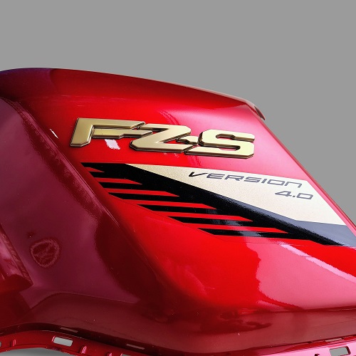 Yamaha Tank Side Cover 02 Red - Image 2